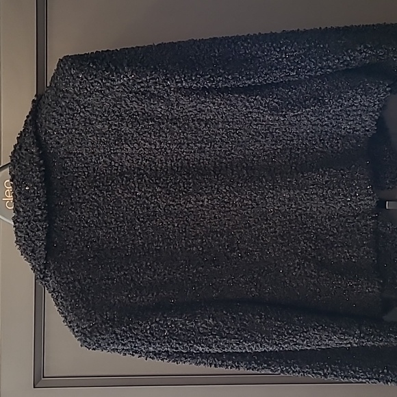 Women's jacket size 8 Bianca Nygard black with sequin and sparkle details - Picture 8 of 14